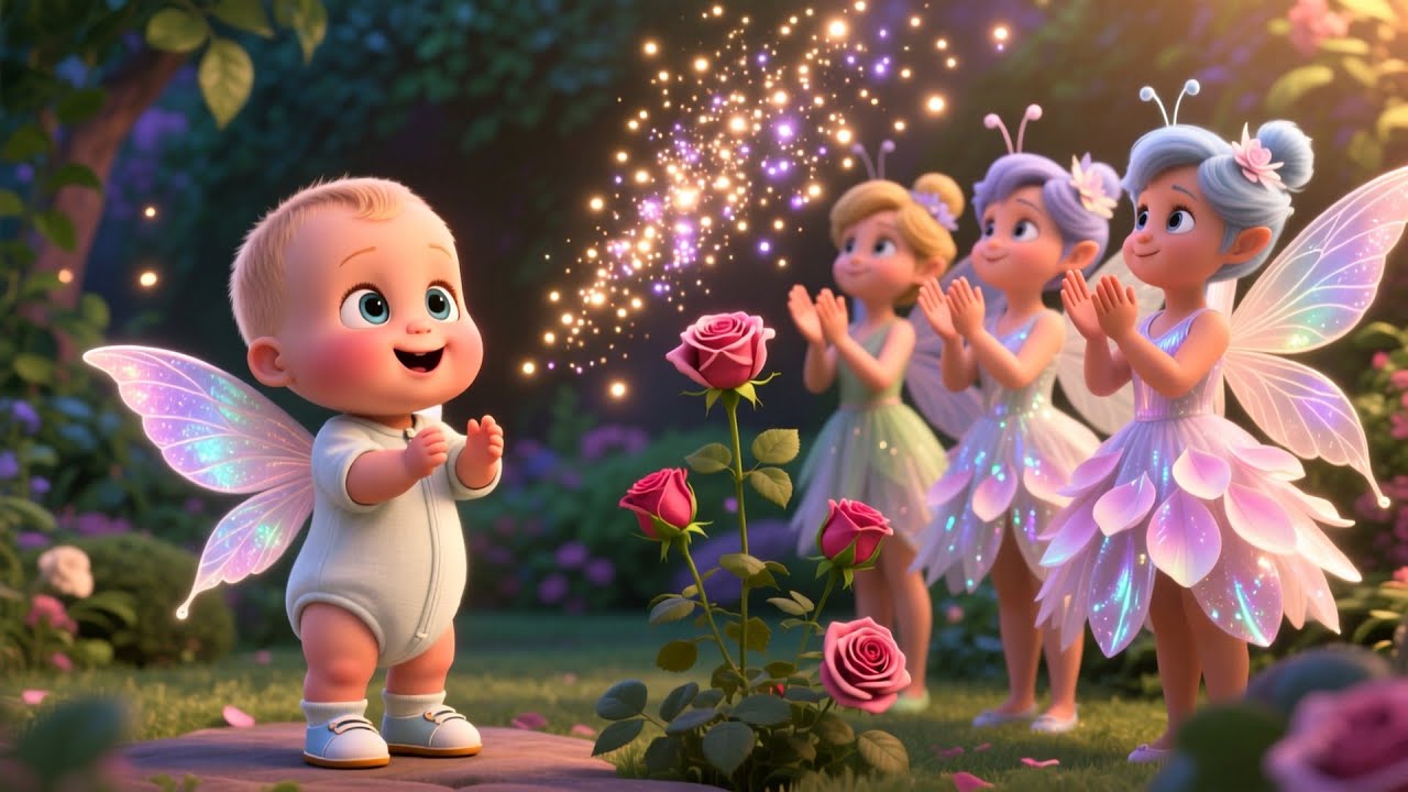 Fairy Garden Glow With Baby | Fun Nursery Rhyme Song for Kids