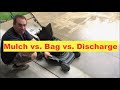 Deep Dive: Mulching vs Side Discharge vs Bagging
