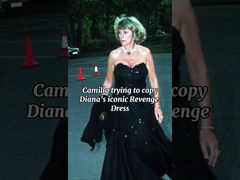 Video Camilla trying to copy Dianas revenge dress