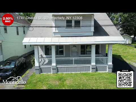 1747 Oneida Street, Schenectady, NY home video tour