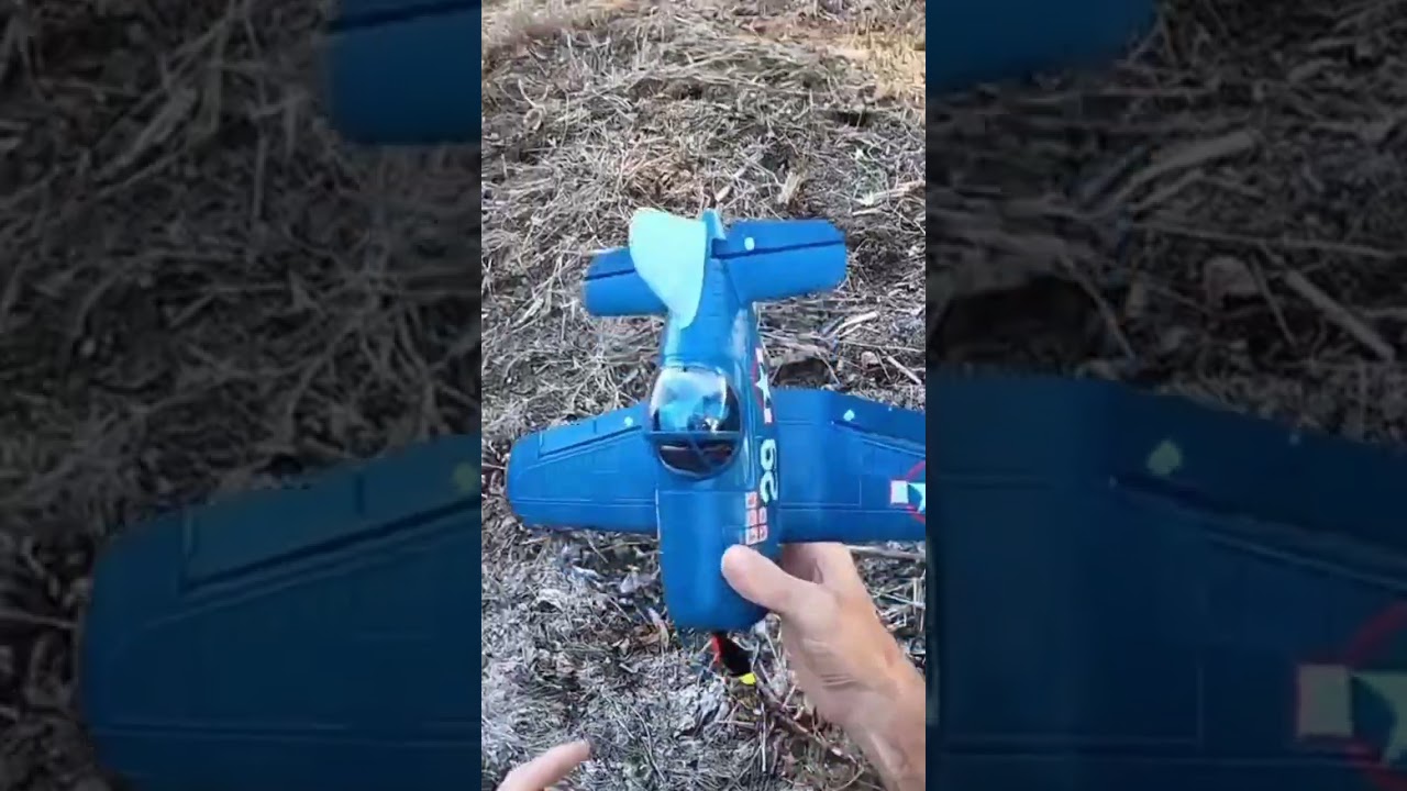 A500 F4U Corsair RC AIRPLANE first test flight 😎 