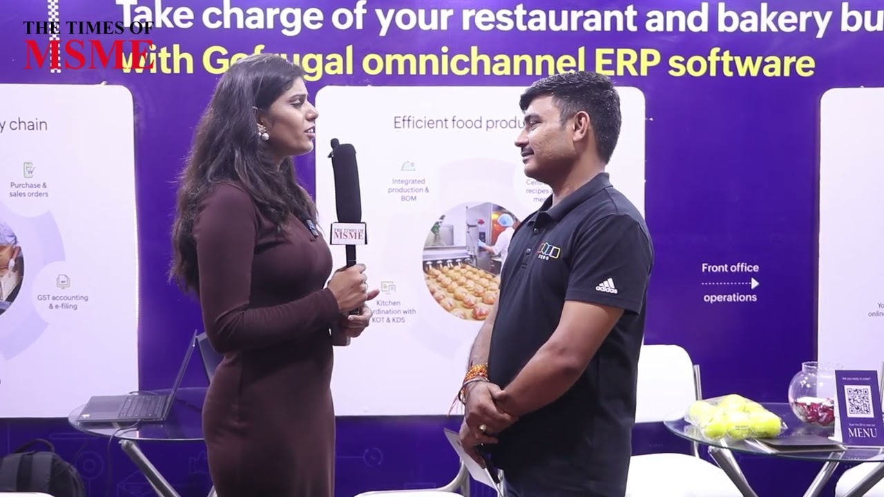 Mr Mahesh Tiwari | Sales Executive | Zoho | Food & Bakery Expo 2025 | SG FOODEES | The Times Of MSME