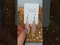 #сережки #earrings #epoxypour #идеяподарков #resinart