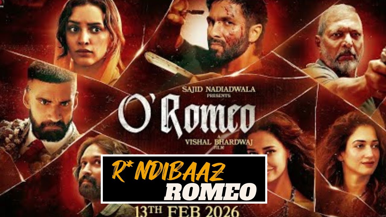 O, ROMEO -Trailer Review (r*ndibaaz Romeo)|Shahid Kapoor 