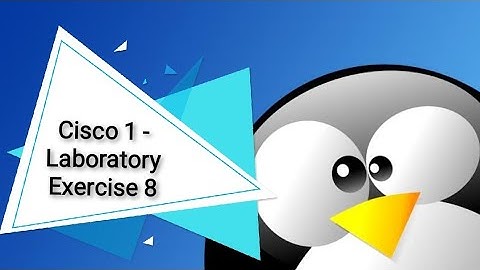Data Communication & Networking 1 - Laboratory Exercise 008
