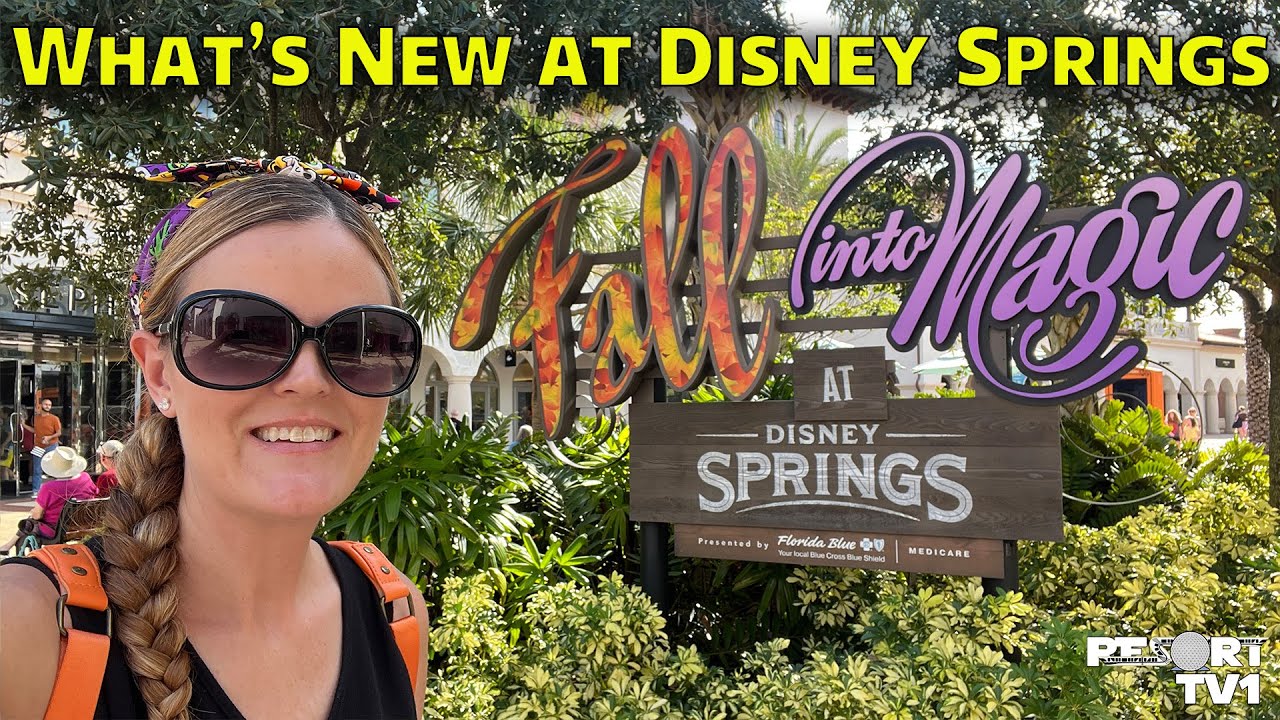 What's New At Disney Springs - Halloween, Christmas, All the Holidays! - End of October 2023