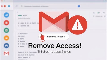 How To Gmail Account Third-party AppsWebsite Access Remove 2025