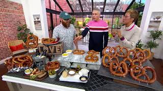 The Pretzel Co. (8) 10 oz. Hand Twisted Monster Size Soft Pretzels on QVC screenshot 5