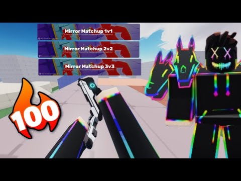 Trying to Win All 15 Mirror Matchup Matches In Roblox Rivals - YouTube