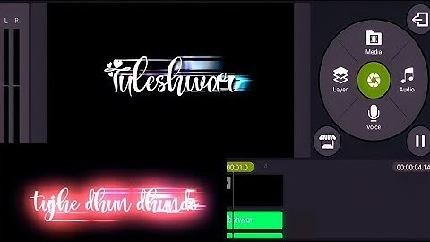 How to Create Glowing effect Lyrics Video in Kinemaster |kinemaster lyrics editing effects hindi