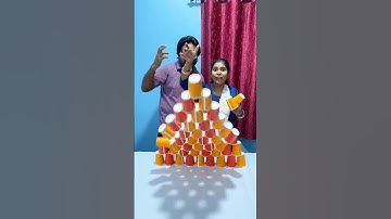 Make the big tower challenge !! #funny_local_game #familygames #funny #games #challenge #shorts