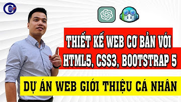 Tự Làm Website Giới Thiệu Cá Nhân bằng HTML & CSS Cơ Bản – Dự Án Cho Người Mới (ChatGPT hỗ trợ Code)