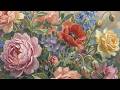4K Floral Garden Painting | Art for TV Screensaver | Impressionist Wall Art 3 Hours
