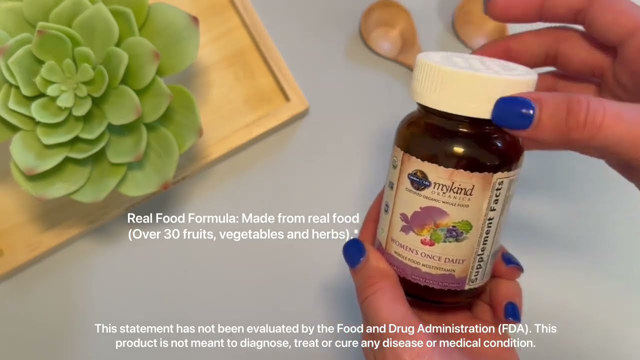 Garden of Life mykind Organics Women's Once Daily - 60 Vegan Tablets