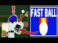 FASTBALL ONLY CHALLENGE! (ROBLOX HCBB 9v9)