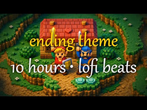 Lofi Legend of Zelda: A Link to the Past Remix - Ending Theme Extended (10 hours)