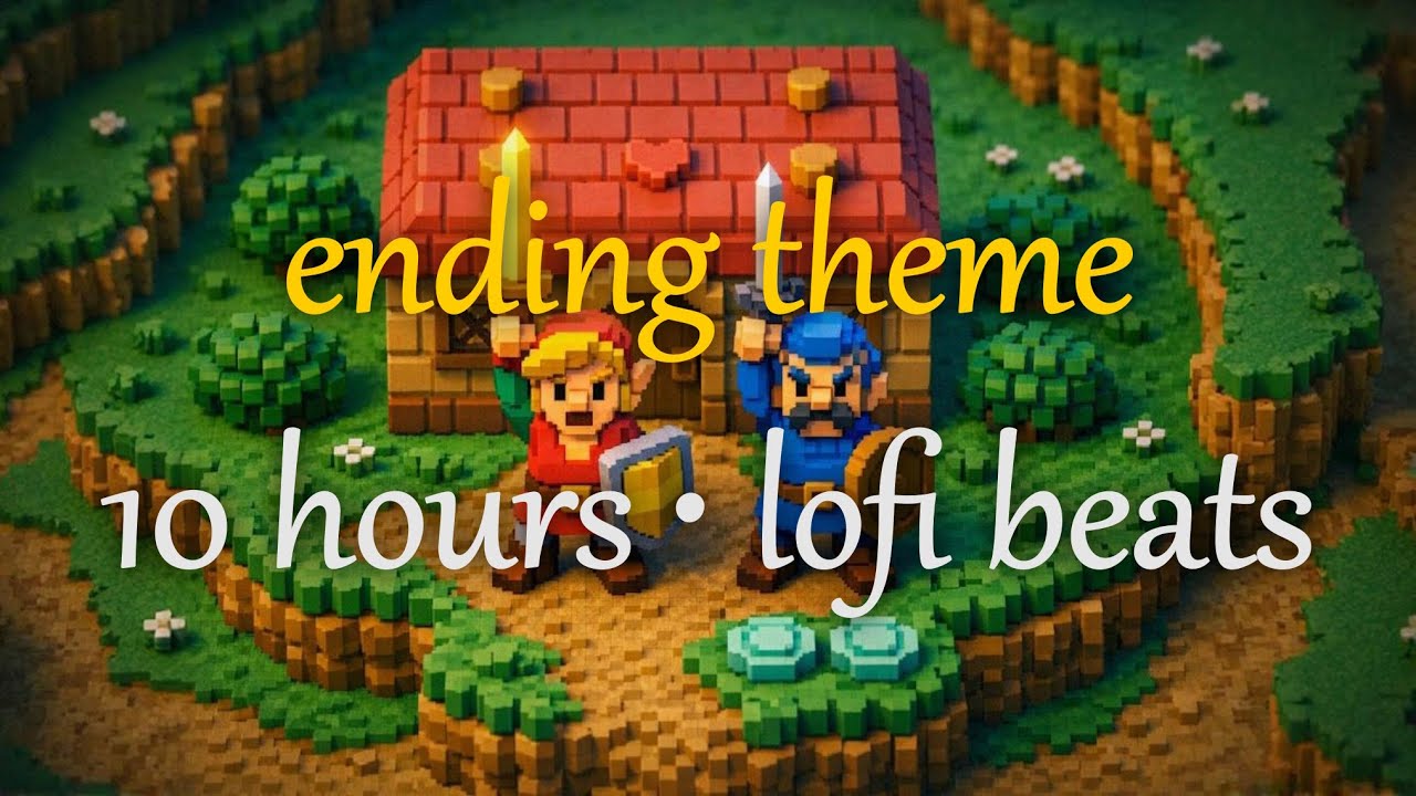 Lofi Legend of Zelda: A Link to the Past Remix - Ending Theme Extended (10 hours)