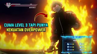 UNDERESTIMATED BECAUSE HE IS ONLY LEVEL 3 EVEN THOUGH HE HAS OVERPOWERED POWER - anime storyline