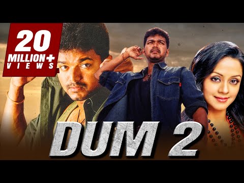 Download Tamil Superstar VIJAY Action Hindi Dubbed Movie | Dum 2 - दम 2 | Jyothika, Vivek