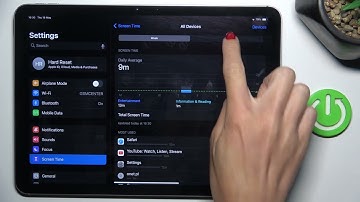How to Check Total Screen Time on iPad Air 2024?
