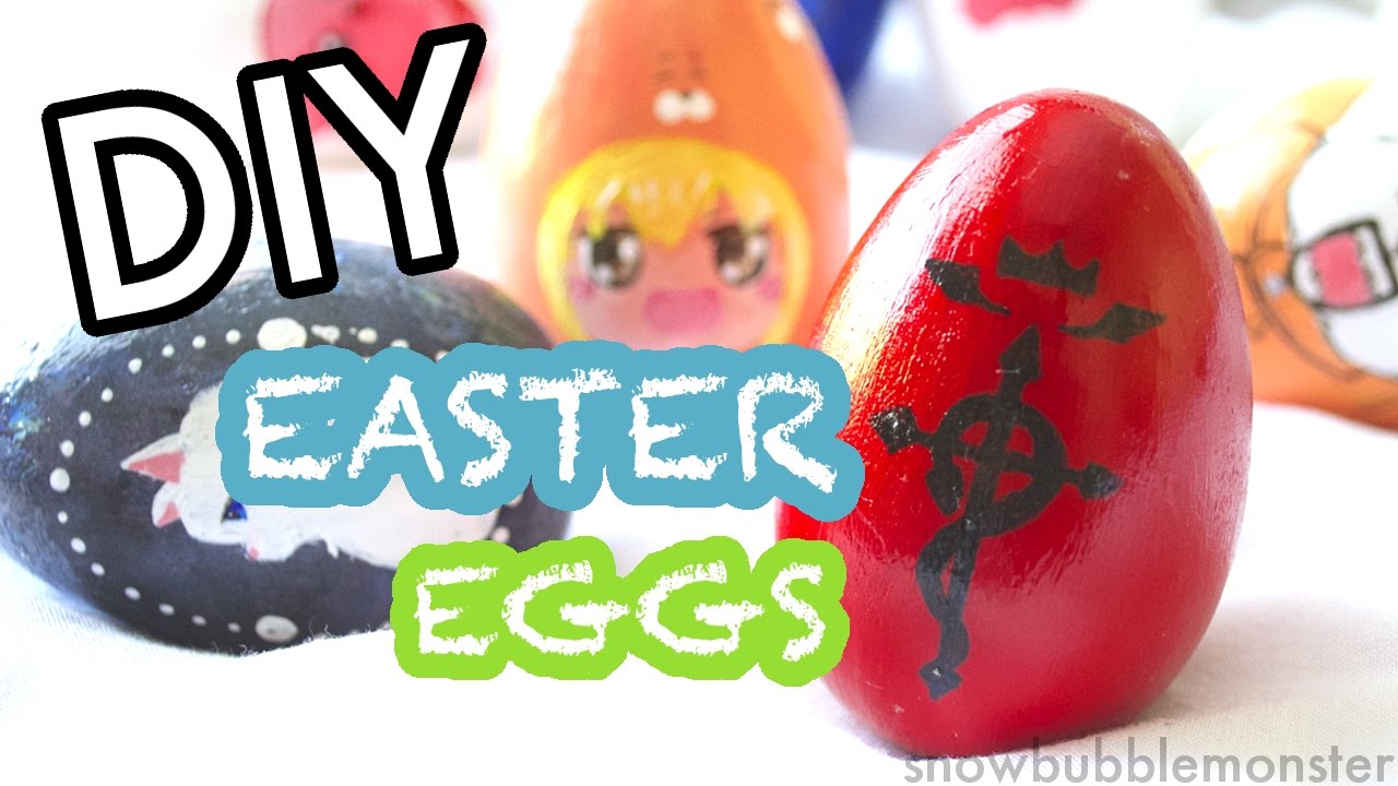 ANIME Easter Eggs ☀ 2017【FMA, MYSTIC MESSENGER, OSOMATSUSAN & MORE