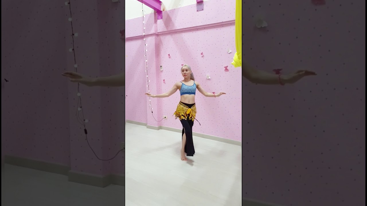 กางเกงโยคะลายสวยๆ  Update New  BASIC BELLY DANCE WORKOUT