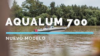 Nueva Lancha Aqualum 700 - Mucho Espacio A Bordo
