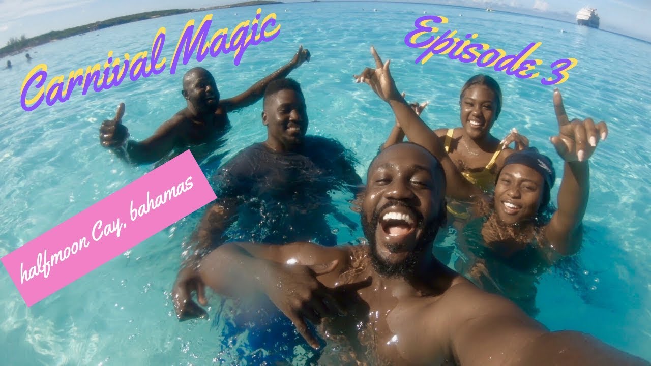 Carnival Magic| Episode 3 Half Moon Cay, Bahamas| Cruise vlog