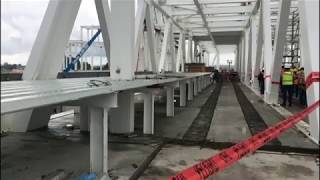 AVANCE DEL 80 POR CIENTO EN LAS OBRAS DEL TREN LIGERO L3