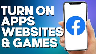 How to Turn on App, Websites And Games on Facebook Mobile App screenshot 3