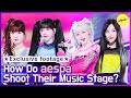 [EXCLUSIVE] How do shoot AESPA their music stage? (ENG)