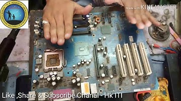 Repair a Dead Computer #Computer Hardware Course HK IT JAIPUR Rajasthan 9982055449