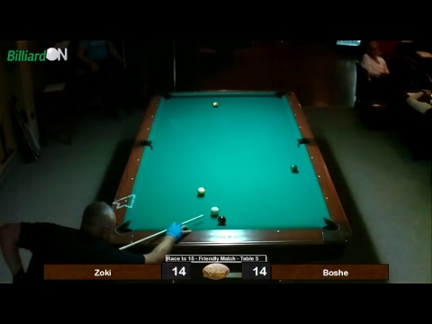 Gran Klub - Billiard Table 5 - Live Streaming by BilliardON.com sports news