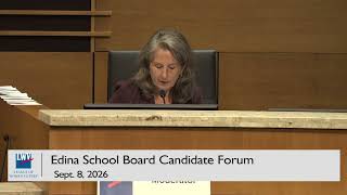 Details LWV School Board Forum September 8, 2026 Update