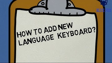 How to change language keyboard?/چگونه زبان کیبورد را تغییر داد؟