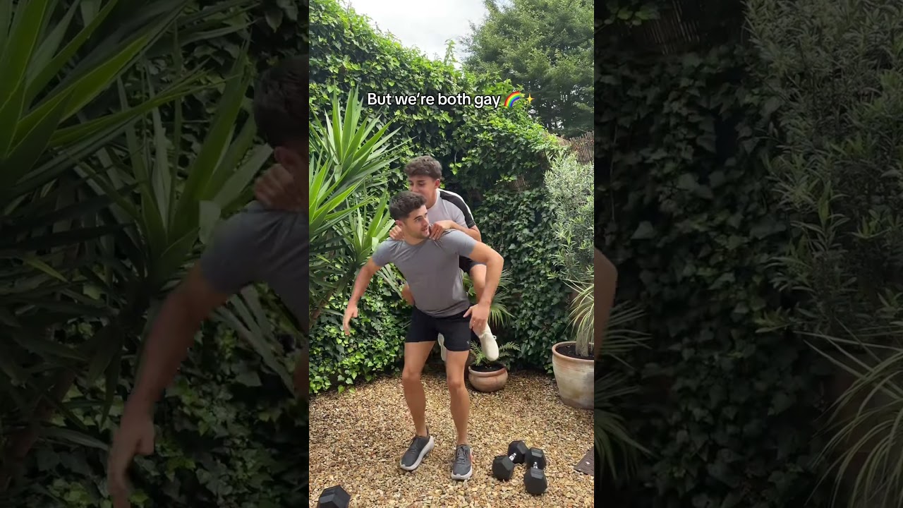 We're gym bros! 🌈💪 