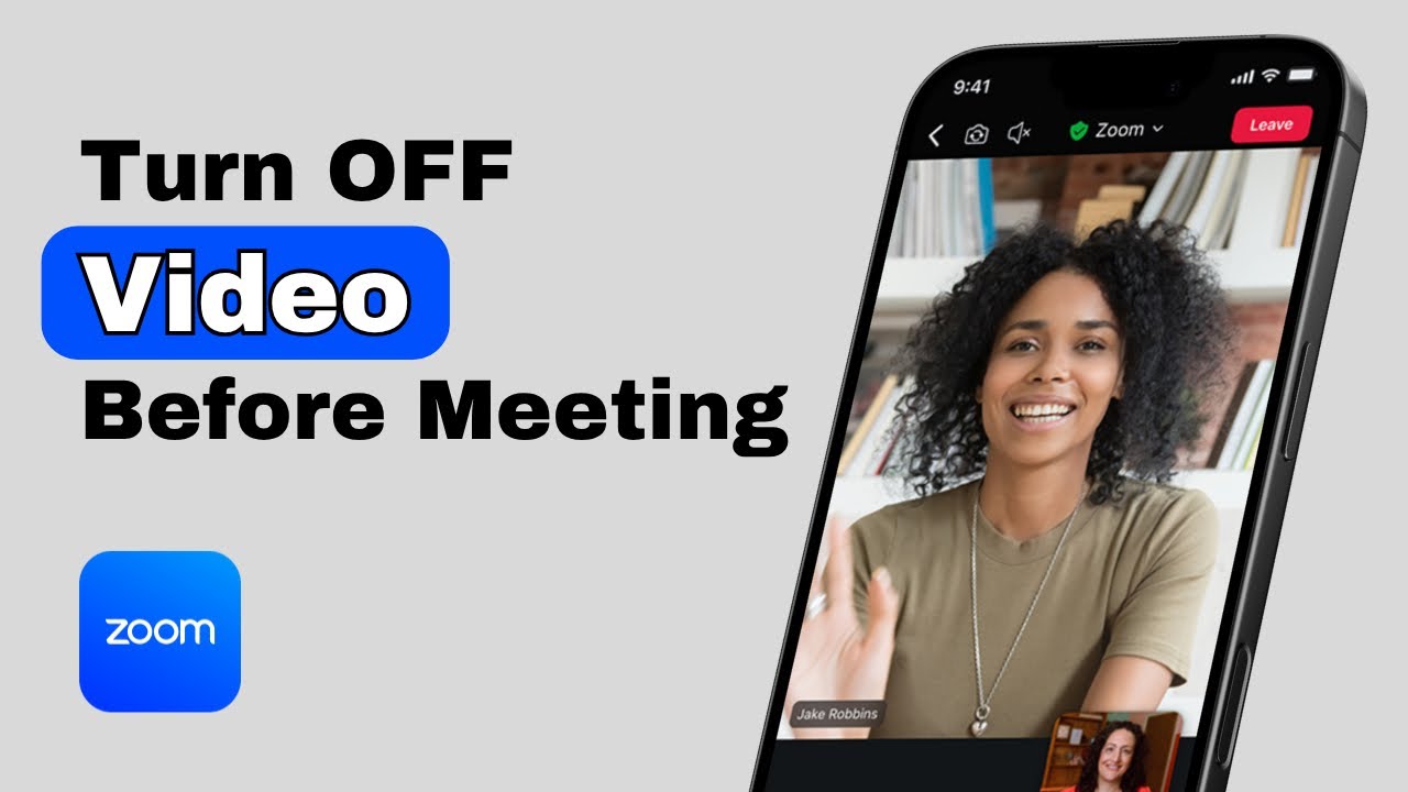 How to Turn Off Video Before Meeting on Zoom