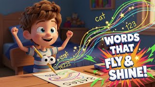 Lazy Leo's Magic Pencil Adventure! Fun Educational Rhyme Song for Kids 2025 ✨📚(Make Learning Shine!)
