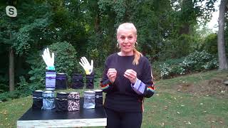 Sprigs Set of 2 Two-Pocket Phone Wrist Wallet on QVC screenshot 2