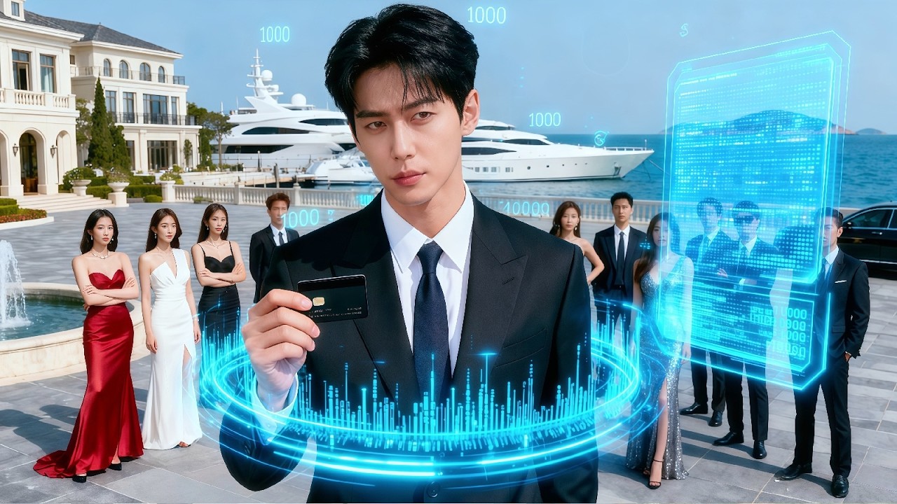 Menino pobre acorda sistema de magnata, 10x retorno dá R$1mi/dia, 4 belas lutam por ele!