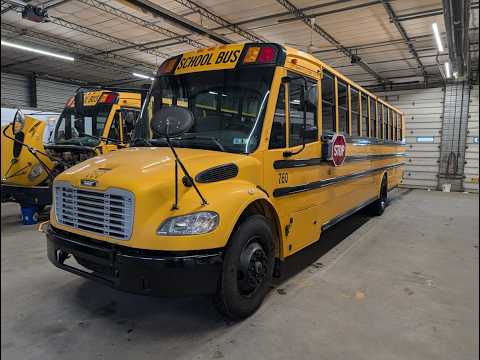 2014 Freightliner Thomas 72P walkaround video