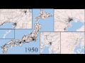 日本の鉄道路線時系列変遷