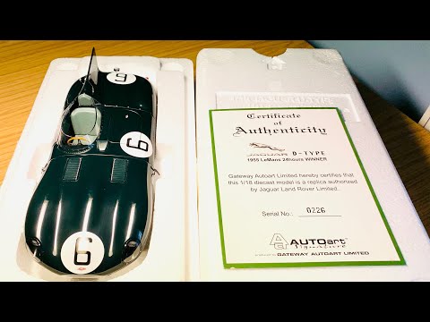 オートアート1/18 Jaguar D-TYPE 1955 Le Mans オートアート1/18 Jaguar D-TYPE 1955 LeMans 24h 1/18 AUTOart