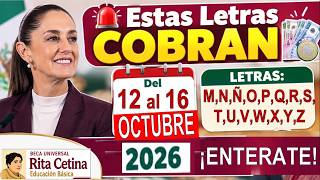 💸 THESE LETTERS GET PAID from OCTOBER 12 to 16, 2026 😱 CHECK if IT'S YOUR TURN! |