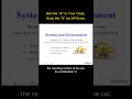 System and Environment #shorts #physics #apphysics #education #momentum #impulse #environment