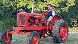 Allis WD Barn find turns into splitting the tractor