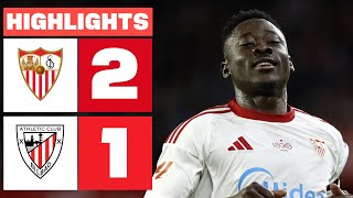 Sevilla Fc 2 - 1 Athletic Club Resumen Laliga Ea Sports