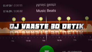 DJ VAASTE SLOW 30 DETIK 🤩🎶 STORY WA JEDAG JEDUG BEAT VN|| LINK MEDIAFIRE