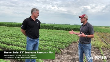 Pioneer Brand® Enlist E3® Soybeans: Marion Research Plot Visit