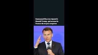 Guerre au Moyen-Orient : Emmanuel Macron répond à Donald Trump